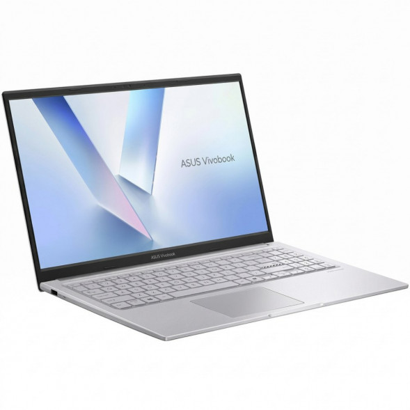 Ноутбук ASUS Vivobook 15 X1504MA-BQ058 (15.6&amp;quot;, IPS, Intel Core 5 320 1.5ГГц, 6 ядер, 16ГБ DDR5, 512ГБ SSD, Intel Graphics, без ОС), серебристый в Комсомольске-на-Амуре