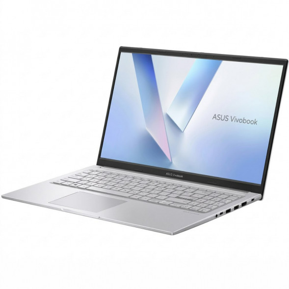 Ноутбук ASUS Vivobook 15 X1504MA-BQ058 (15.6&amp;quot;, IPS, Intel Core 5 320 1.5ГГц, 6 ядер, 16ГБ DDR5, 512ГБ SSD, Intel Graphics, без ОС), серебристый в Комсомольске-на-Амуре