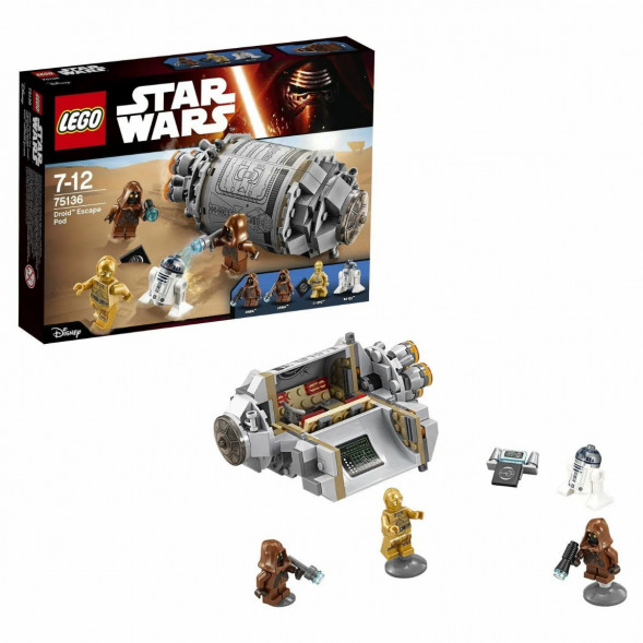 Конструктор LEGO Star Wars 75136 Спасательная капсула дроидов в Комсомольске-на-Амуре