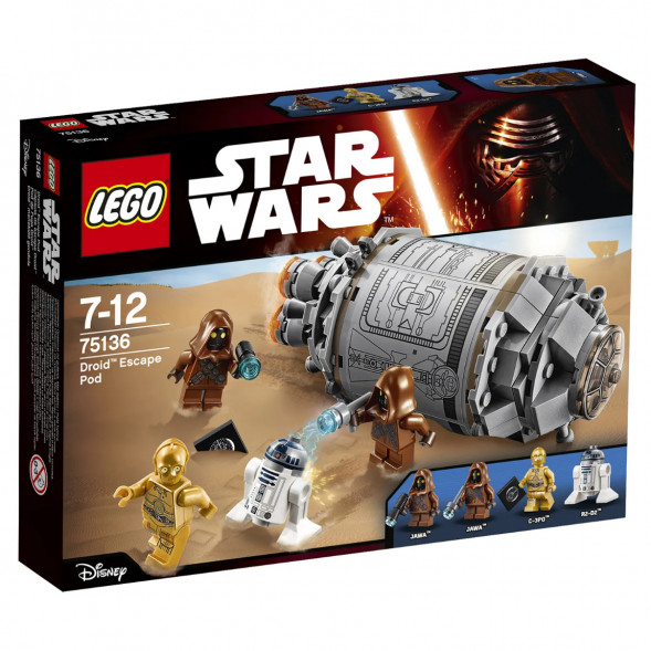 Конструктор LEGO Star Wars 75136 Спасательная капсула дроидов в Комсомольске-на-Амуре