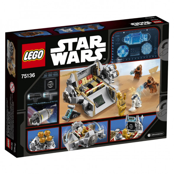 Конструктор LEGO Star Wars 75136 Спасательная капсула дроидов в Комсомольске-на-Амуре
